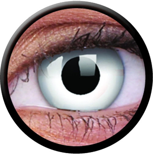 Motivlinse Funny Lens Whiteout – Auffällige Effektlinsen ohne Tragedauer